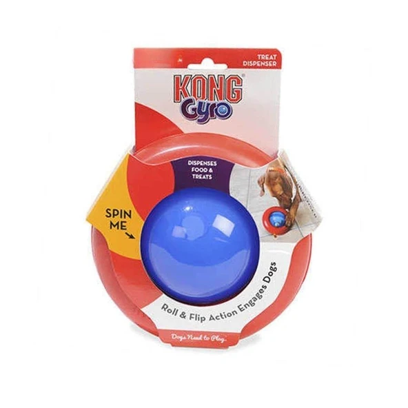 Kong Gyro Köpekler İçin Ödül Maması Dağıtma Oyuncağı S ürün görseli 1