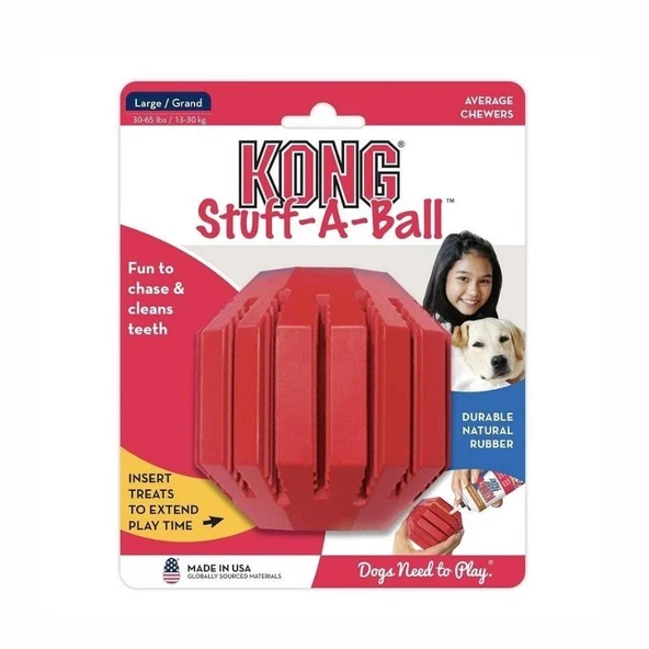 Kong Stuff-A-Ball Çok Amaçlı Köpek Oyuncağı L ürün görseli 1