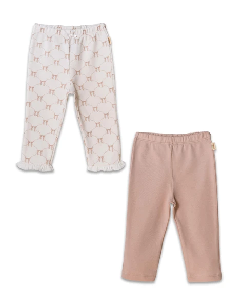 Bebek 2li Pantalon %100 Organik Pamuk , Bebek - Yenidoğan- csy8145 ürün görseli 1