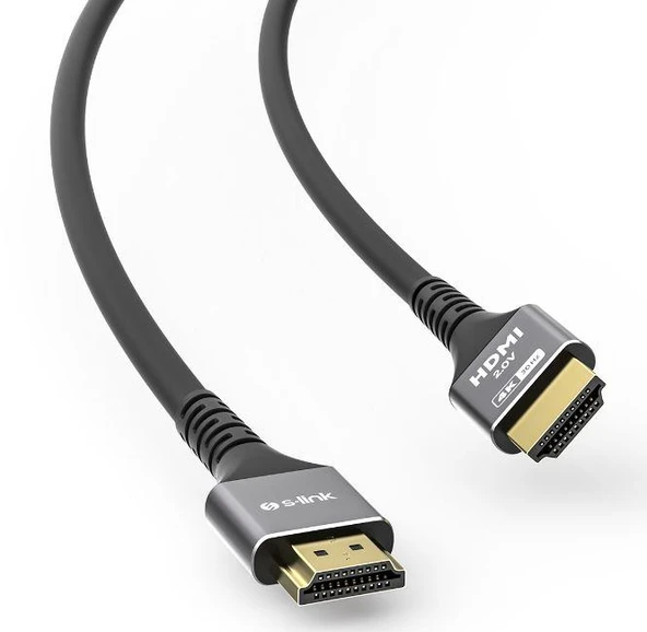 S-Lınk Slx-Hd4k15 19+1 15 Metre V2.0 4K 30Hz Metal Hdmı Kablo ürün görseli 1