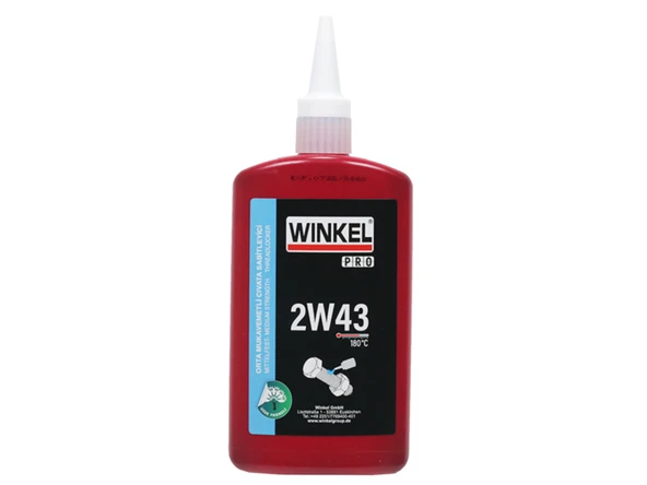 WINKEL PRO 2W43 Civata Sabitleyici Orta Mukavemet 250 ml ürün görseli 1