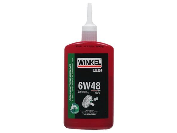 WINKEL PRO 6W48 Dişli Sızdırmazlık Yüksek Mukavemet 50 ml ürün görseli 1