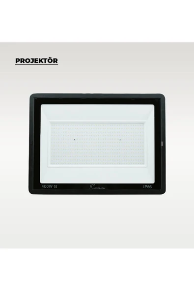400W Led Projektör Beyaz Işık - Resim 3