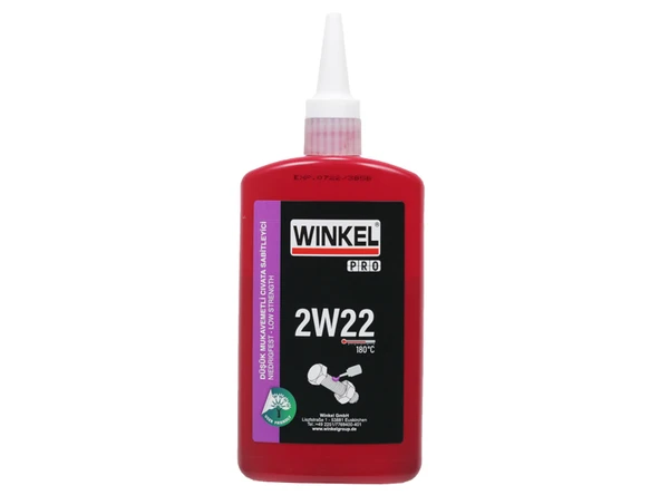 WINKEL PRO 2W22 Vida Sabitleyici Düşük Mukavemetli 50 ml ürün görseli 1