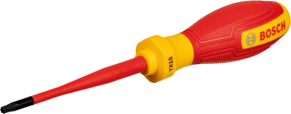 BOSCH Profesyonel İzoleli 1000 Volt  T15 x 75 mm Torx Tornavida (1600A02NC6) ürün görseli 1