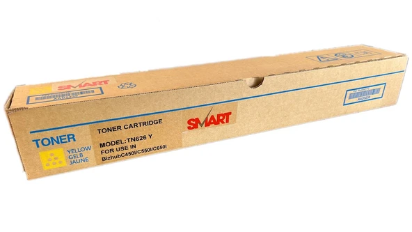 Minolta/Develop TN-626 Smart Sarı Toner C-450i  C-550i  C-650i ürün görseli 1