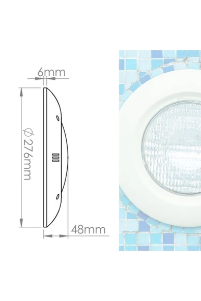 32 watt sıva üstü havuz lambası - Resim 3