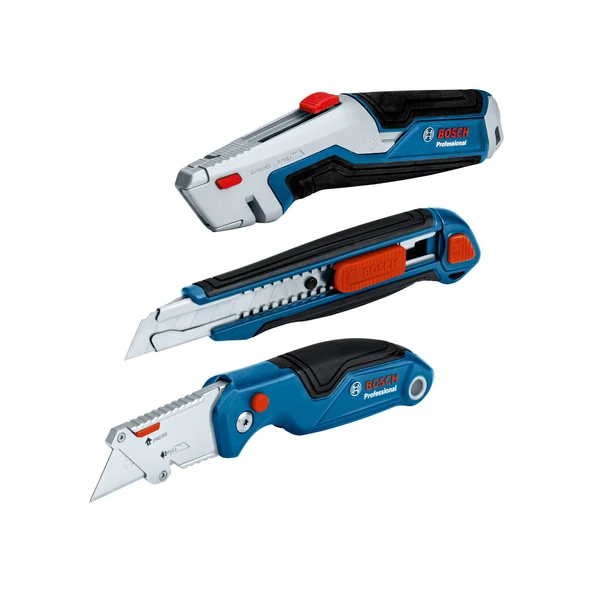 BOSCH Profesyonel Maket Bıçağı Seti 3 Parça (1600A027M4) ürün görseli 1