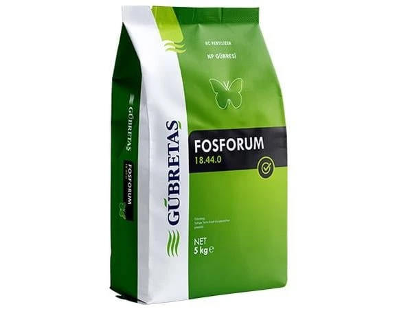 Gübretaş Fosforum 18-44 NP Gübresi 5 Kg, Orijinal Paket ürün görseli 1