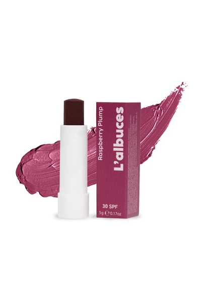 30 SPF Raspberry Plump Lip Balm 2’li Set – Dolgun Dudak & Koruma - Resim 2