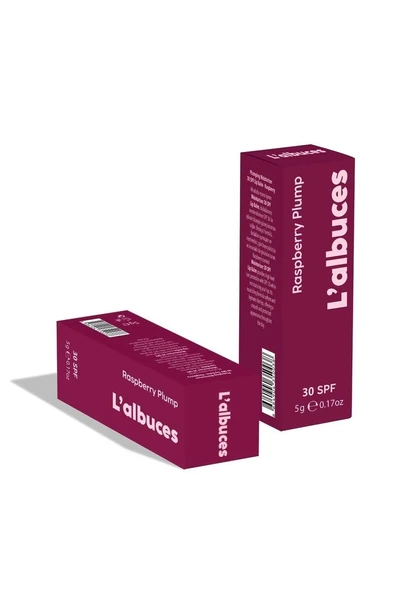 30 SPF Raspberry Plump Lip Balm 2’li Set – Dolgun Dudak & Koruma - Resim 8