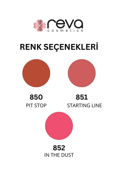 Kiremit Likit allık-Liquid Blusher Pit Stop No:850 20 ml - Resim 4
