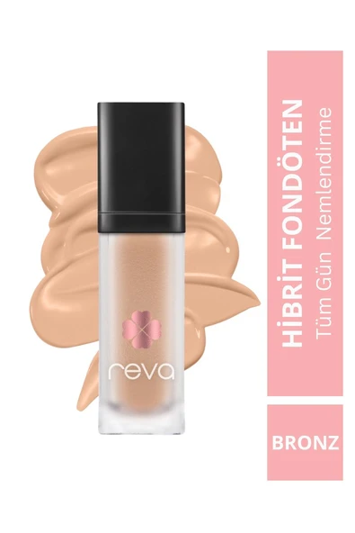 Hibrit Fondöten & Hybrid Foundation Bronz Spf 20 - No: 506 - Vegan & Temiz Içerik ürün görseli 1