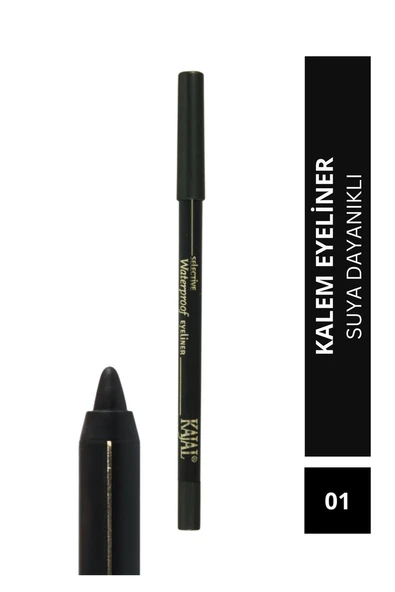 Suya Dayanıklı Göz Kalemi - Selective Waterproof Eyeliner Pencil - No: 01 ürün görseli 1