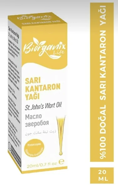 Naturana Biorganix sarı Kantaron Yağı 20ml ürün görseli 1