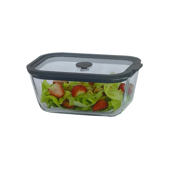 Sızdırmaz Cam Kapaklı Saklama Kabı 800 ML – 2’li Set ürün görseli 1