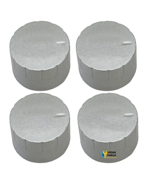 Arçelik Uyumlu STO 812 DGE Set Üstü Ocak Düğmesi Silver ürün görseli 1