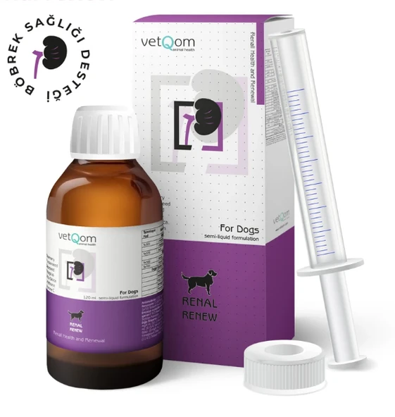 Vetqom Köpek Renal Renew Böbrek Sağlığı 120 ml. ürün görseli 1