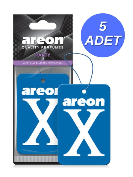 Areon X Party 5'li Oto Araç Kokusu ürün görseli 1