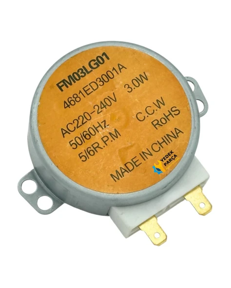 LG Uyumlu Bulaşık Makinesi Senkron Motoru SSM16-H 4681ED3001A ürün görseli 1