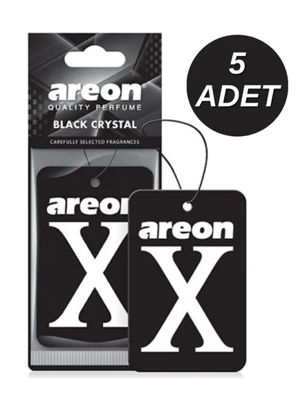 Areon X Black Crystal 5'li Oto Araç Kokusu ürün görseli 1