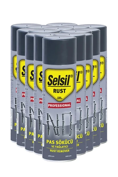 Selsil Pas Sökücü Ve Yağlayıcı Sprey 200 ml, 36 Adet ürün görseli 1