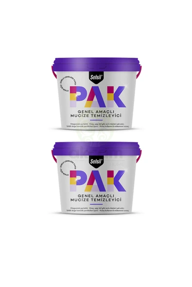 Selsil Pak Genel Amaçlı Mucize Temizleyici 500 gr 2'li Paket ürün görseli 1