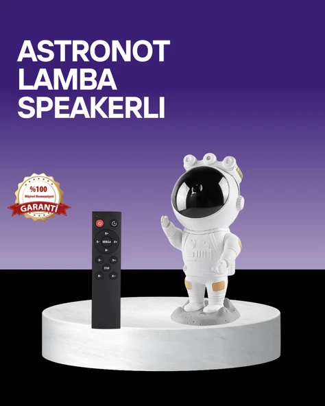 Dekoratif ve Fonksiyonel Astronot Projeksiyon Aydınlatma ürün görseli 1