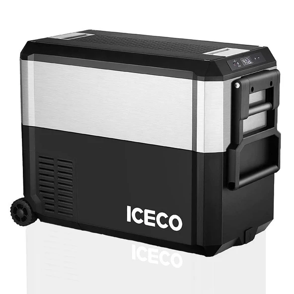 ICECO 47 Litre Tekerlekli Kompresörlü Oto Buzdolabı/Dondurucu 12/24Volt ürün görseli 1