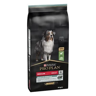 Pro Plan Medium Adult Sensitive Digestion Kuzulu Orta Irk Yetişkin Köpek Maması 14Kg ürün görseli 1