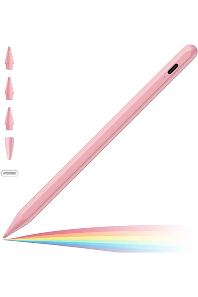 Cisteen iPad(2018-2025)Pro11M4-Air11M2-İp10/9/8/7/6-Air5/4/3-Mini6/5 için Avuç İçi Reddi Aktif Stylus Kalem ürün görseli 1