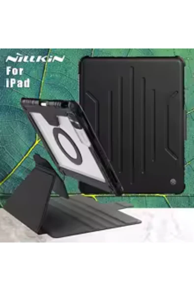 Cisteen NİLLKİN Apple İpad Air 11inç M2/m3 Air 4/5.nesil 10.9 Kalemlikli Standlı DüşmeyeDayanıklı Kılıf ürün görseli 1