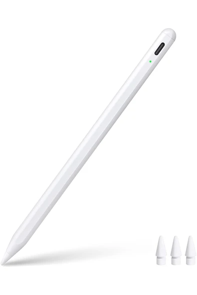 bravesons İpad Air Pro Mini 9/10 Nesil Uyumlu Palm Rejection Stylus Hassas Çizim Kalemi 4. Nesil(3 Ad UÇ) ürün görseli 1
