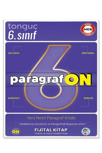 6. Sınıf ParagrafON Soru Bankası - Tonguç Yayınları ürün görseli 1