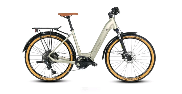 Carraro Kifuka S 27.5 Jant Hd Elektrikli Bisiklet (Mat Açık Yeşil-Gümüş) ürün görseli 1