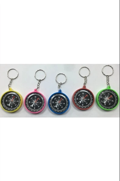 Anahtarlıklı Plastik Pusula - Resim 5