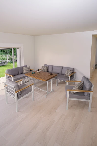 NEOKAS  Bahçe Mobilyası, 1 +1 +2+ 3+ Masa, Balkon Takımı, Kafe Koltuğu, Bekleme Alanı Koltuğu ürün görseli 1
