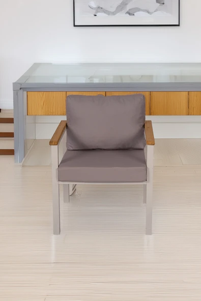 NEOKAS  Balkon Mobilyası, Bahçe Takımı, 1 Koltuk, Kafe Koltuğu, Bekleme Alanı Koltuğu ürün görseli 1