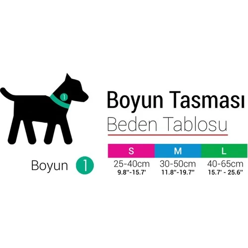 Tailpetz Boo Boyun Tasması (Large) - Resim 2