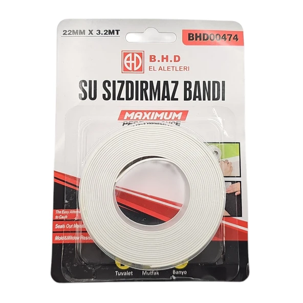 Fixonic B.H.D BHD00474 3.2m 22mm Su Sızdırmaz Bant ürün görseli 1