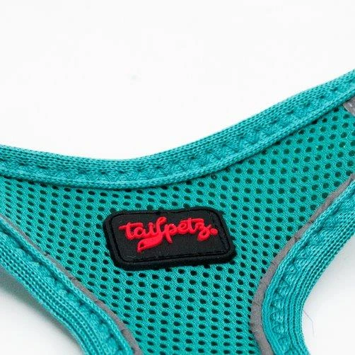 Tailpetz Air Mesh Harness Göğüs Tasması Emerald Small - Resim 6