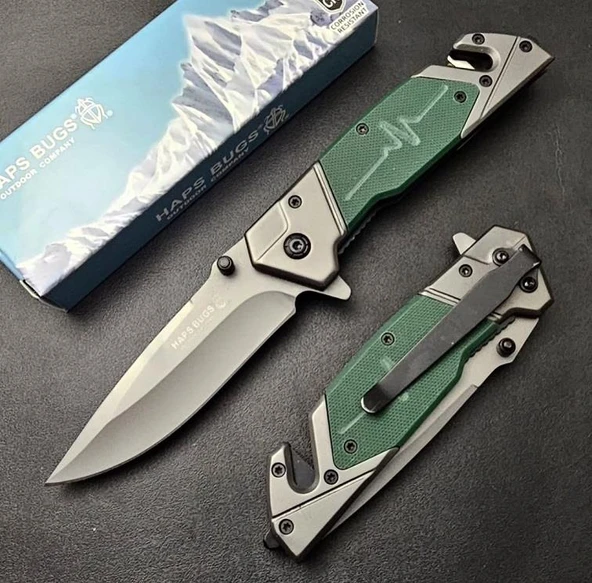 Haps Bugs Yeşil Cep Çakısı ürün görseli 1