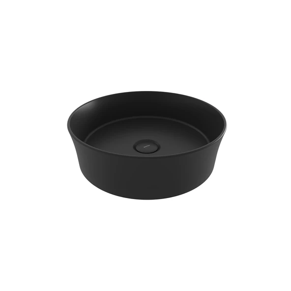 Bocchi Sottile Slim Çanak Lavabo 38 cm Mat Siyah 1478-004-0125 ürün görseli 1