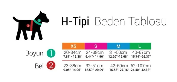 Tailpetz Amazon Göğüs Tasmasi S - Resim 3