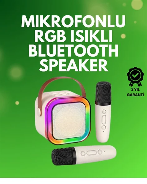 Taşınabilir Bluetooth Karaoke Sistemi – Geniş Pil Kapasitesi ürün görseli 1