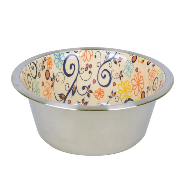 Flip Seramik Kaplı Çelik Mama Kabı 945 ml - Resim 2