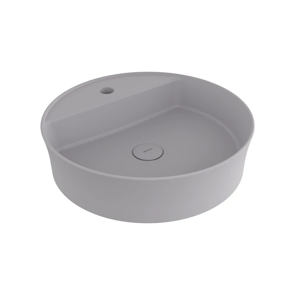 Bocchi Sottile Slim Batarya Banklı Lavabo 45 cm Mat Gri 1599-006-0126 ürün görseli 1