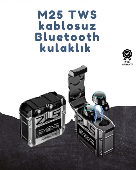 Ergonomik Tasarımlı Bluetooth Kulaklık | Suya Dayanıklı | Dokunmatik Kontrollü ürün görseli 1