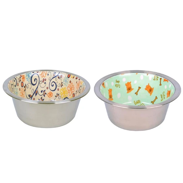 Flip Seramik Kaplı Çelik Mama Kabı 945 ml ürün görseli 1