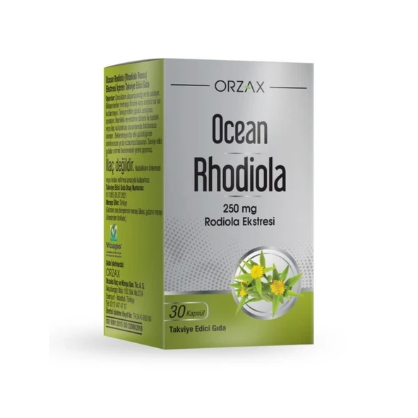 Ocean Rhodiola 250 mg 30 Kapsül ürün görseli 1
